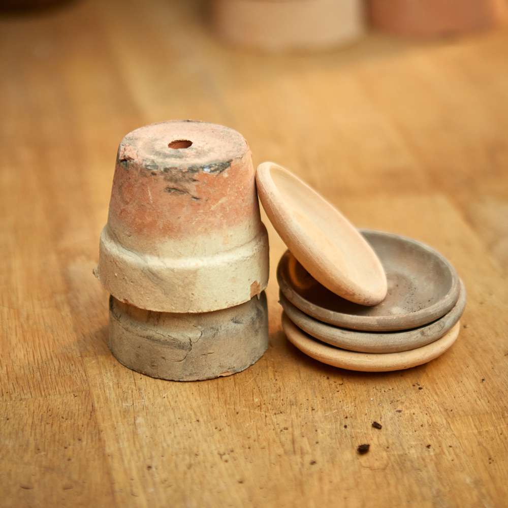 Terracotta krukke - Ø 6 cm